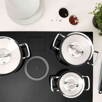 Сет тенџериња Fissler Original Profi Collection, 4 дела, нерѓосувачки челик, сребрена боја
