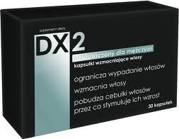 Suplemente për flokë DX2 Hair Strengthening, për burra, 30 kapsula