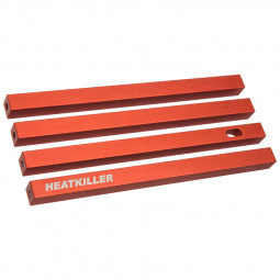 Шипки за резервоар Watercool HEATKILLER Tube, 150mm, комплет 4 парчиња, црвени