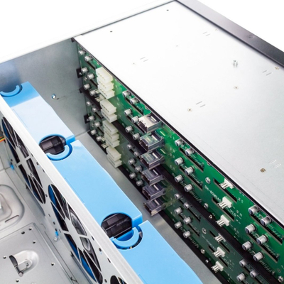 Kasa serveri FANTEC SRC-4240X07, 4U rack 19", 680mm, e zezë