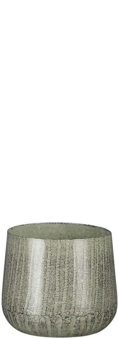 Ваза за цвеќиња NoName Mica Benson 1071766, метал, 12 cm, сива