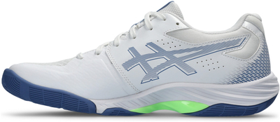 Këpucë sportive Asics Blade FF M 1071A093-101, për squash, të bardha
