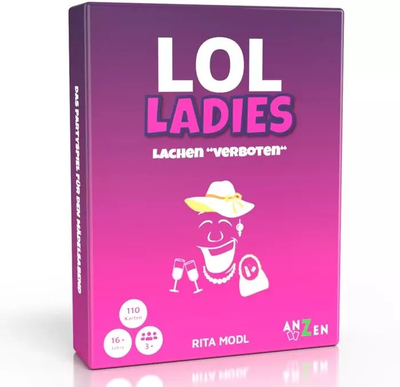 Lojë tavoline Omega Toys Carletto LOL Ladies 3113013, 110 letra, 16+, e rozë