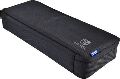 Заштитна торбичка Hori Cargo Pouch, за Nintendo Switch, компатибилна со Switch Lite и OLED, црна