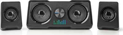 Bokse gaming Nedis, 2.2, 48W, LED, USB, të zeza