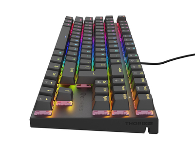 Tastierë Genesis Thor 303 TKL, Outemu Peach Silent, e zezë