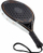 Raketë padeli By-VP Padel Racket 1800 II, formë rrethore, rreth 370g, e zezë portokalli