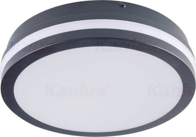 Plafonierë LED Kanlux Beno N 32948, 18W, dritë neutrale, gri
