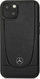 Mbështjellës Mercedes MEHCP13SARMBK për iPhone 13 mini, lëkurë, i zi