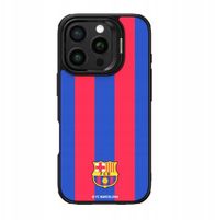 Mbrojtëse telefoni FC Barcelona OCFCBMCIP16PMBG, për iPhone 16 Pro Max, MagSafe, lëkurë sintetike, blu e kuqe