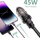 Karikues veture 4kom.pl CC45W, 2 porta USB USB C, 45W PD QC 3.0, i zi