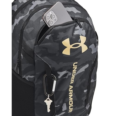 Çantë shpine Under Armour Hustle 6, 29L, për laptop 16", e zezë