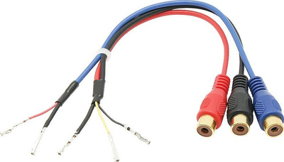 Adaptor antene makine Blow 0569, Fakra mashkull në DIN, kabllo 20cm, i zi