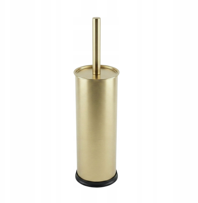 Furçë tualeti Nuxio Metal, e mbyllur, 38 cm, ngjyrë ari