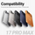 Kapak telefoni Crong MagSafe, për iPhone 17 Pro Max, silikon, i zi