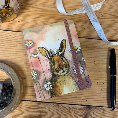 Fletore Teka SCN30, A6, kapak i fortë me vija, shumëngjyrëshe