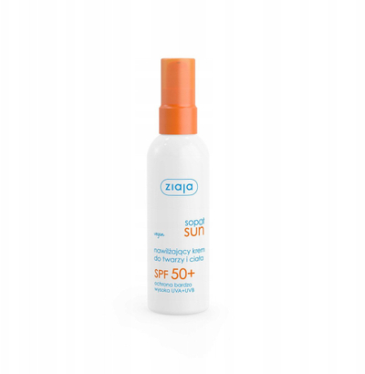 Krem dielli Ziaja Sopot Sun, SPF50+, për lëkurë të hidratuar, 90ml