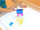 Enë lojnash me ujë dhe rërë Masterkidz katrore, akrilik, transparente
