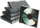 Kuti CD Q-Connect KF02209, pako me 10 copa, e tejdukshme me shirit të zi