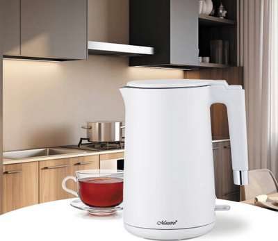 Ibrik elektrik Maestro MR-026, 1.8L, 2200W, i bardhë