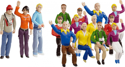 Figura dekorative Carrera, 15 copë