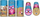 Set qepjeje lodër Avenir Sewing Owl, kukull pelushi buf, 26 cm, shumëngjyrëshe