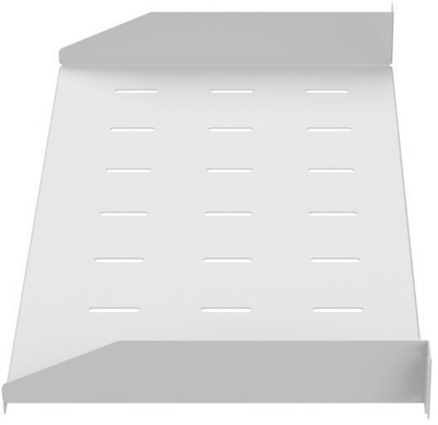 Rafte rack Netrack 19" 1U 250mm, ngarkesa 18kg, gri