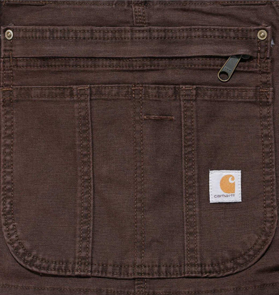 Përparëse pune Carhartt Crawford për goca, Rugged Flex, madhësia L, kafe