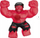 Figurë lodër Moose Toys Heroes of Goo Jit Zu Marvel Red Smash Hulk, 4.2", super elastike, e kuqe