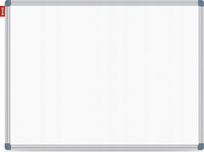 Tabla magnetike MemoBe MTM200120.02.02.51, 200x120 cm, kornizë alumini, e bardhë