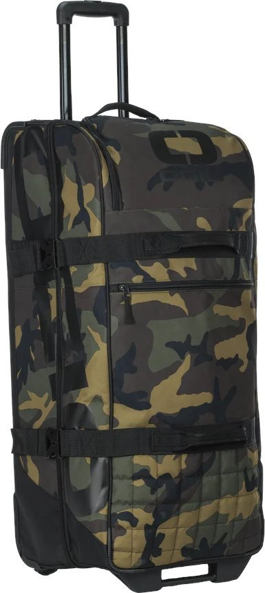 Çantë udhëtimi Ogio Trucker Gear Bag, 110L, me rrota, kamuflazh jeshil