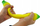 Lodër antistres Squeezy Banana, squishy 14 cm, set 24 copë, shumëngjyrëshe