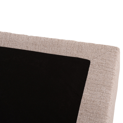Krevet njësh MILO HM652.32, 90x200cm, material TEDDY, bezhë
