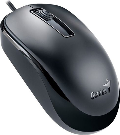 Set tastierë dhe mi Genius SlimStar C126, USB, me kabllo, i zi