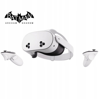 Syze VR Meta Quest 3S, 128GB, me lojën Batman Arkham Shadow, të bardha
