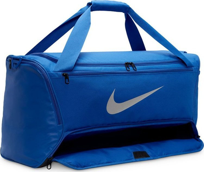 Çantë sporti Nike Brasilia DH7710, me rrip supi, blu