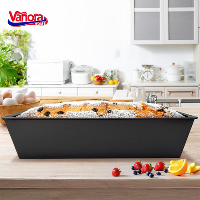 Tepsi pjekjeje Easy Bake Vanora Home, teflon, 25x11.5x7.5cm, e zezë