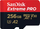 Kartë memorie SanDisk Extreme PRO MicroSDXC, 256GB, Class 10 UHS I U3 A2 V30