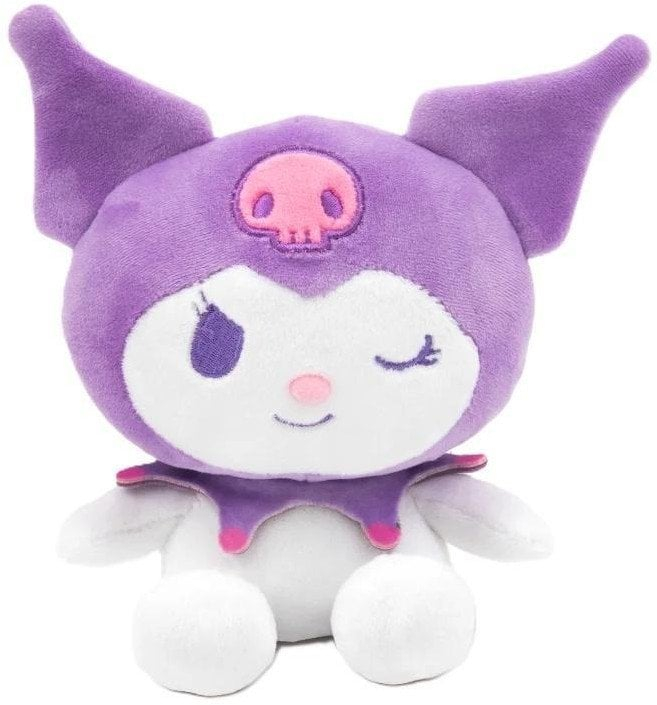 Lodër pelushi Sanrio Hello Kitty Kuromi, 32cm, vjollcë