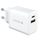 Dviced Wall Charger 35W GaN 1 USB-A, 1 USB-C EU W Cable, White