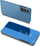 Këllëf flip Hurtel Clear View, Samsung Galaxy S22 Plus, funksion mbështetës, blu