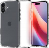 Mbulesë telefoni Spigen Ultra Hybrid, për iPhone 16, transparente, Frost Clear