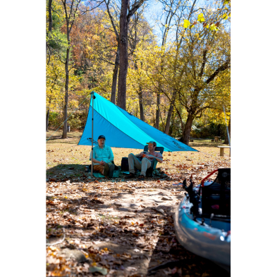 Tendë kampingu ENO SunFly Shade, 2.7 x 2.7 m, UPF 30, blu deti