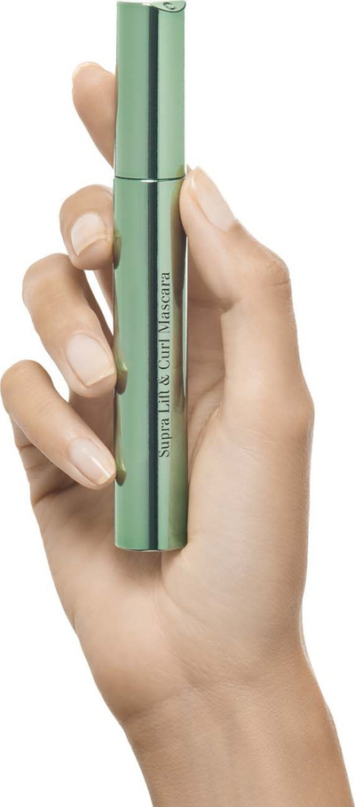 Maskarë Clarins Supra Lift and Curl 01, për ngritje dhe harkim qerpikësh, 8ml, e zezë shumë e errët