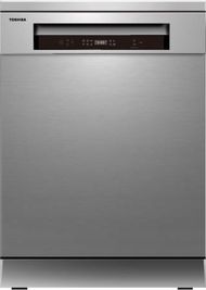 Lavastovilje Toshiba DW-14F5EE, 14 komplekte, klasa energjisë D, inox
