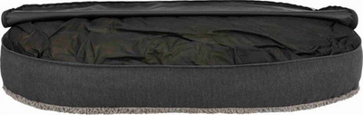 Jastëk ortopedik për qen Trixie Vital Bendson, 120 x 85 cm, gri e errët dhe gri e hapur