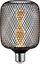 Llampë dopjo dekorative LED Paulmann Metallic Glow Cyl Helix, 3.5W, E27, e zezë