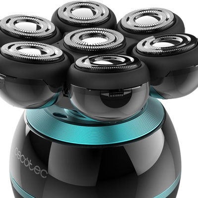 Rroje flokësh Cecotec PrecisionCare Skull Shaver, pa kabllo, bateri rikarikueshme, e zezë
