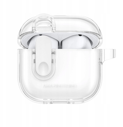Mbrojtëse kufjesh AmazingThing Minimal për AirPods 4, TPU, transparente