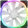 Ventilator për kompjuter Nzxt Aer RGB 2 120mm, i bardhë